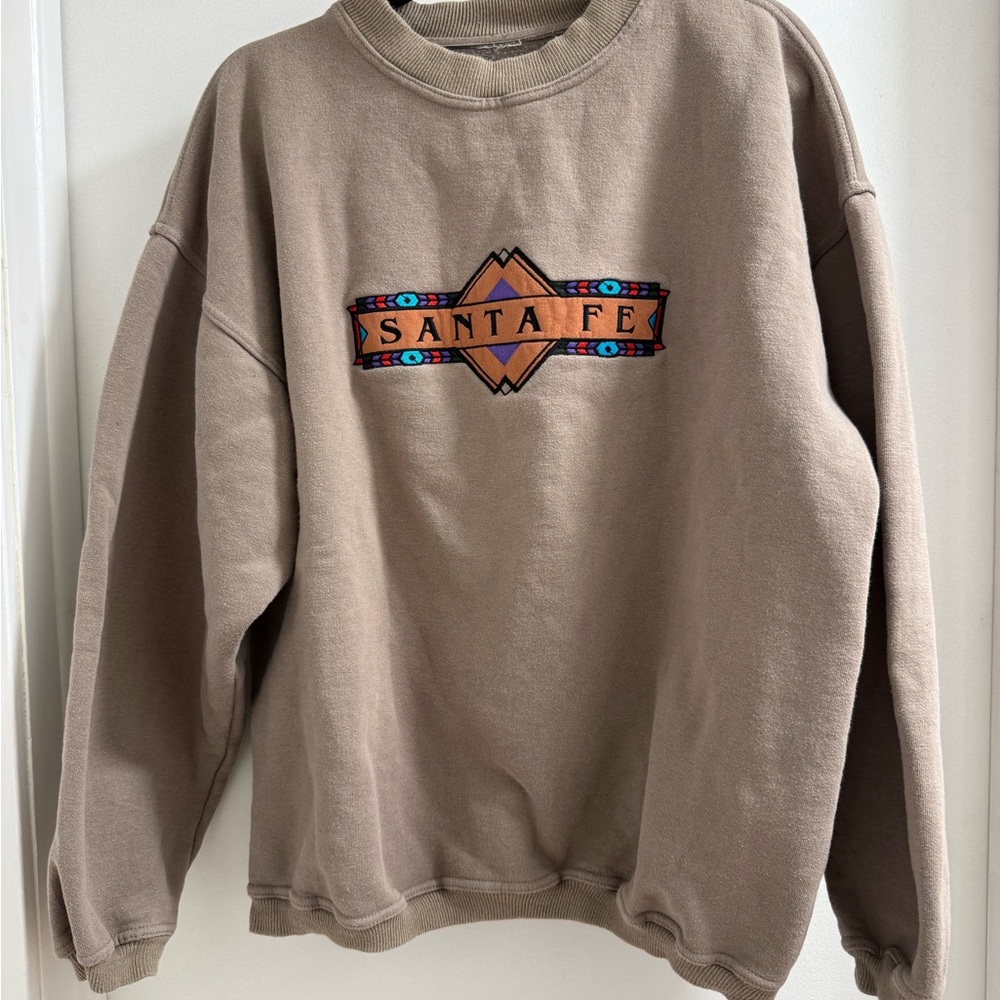 Sante Fe Large Embroidered Sweatshirt